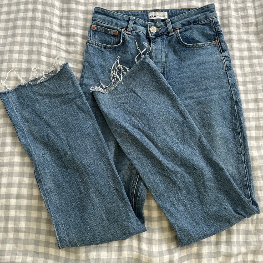 Zara High Rise Bootcut Jeans US 27